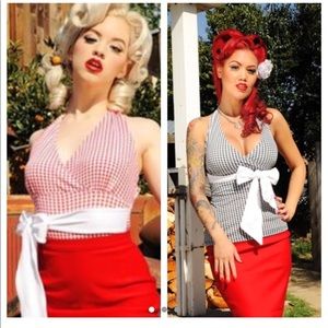 Pinup couture TWO Holly tops